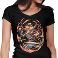 The Silence Women's V-Neck - Adult & Kids T-Shirts, Sweatshirts & Hoodies apparel design preview 1