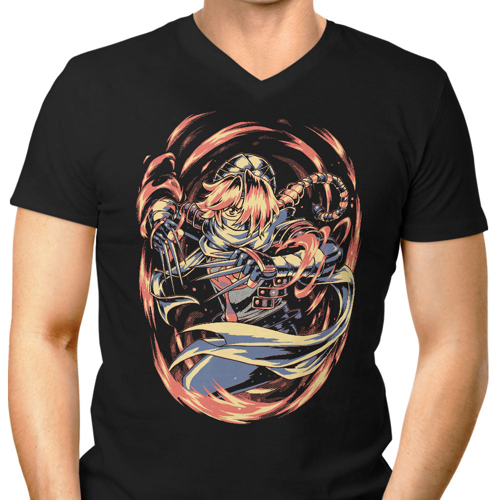The Silence Men's V-Neck - Adult & Kids T-Shirts, Sweatshirts & Hoodies apparel design preview 1