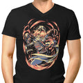 The Silence Men's V-Neck - Adult & Kids T-Shirts, Sweatshirts & Hoodies apparel design preview 1