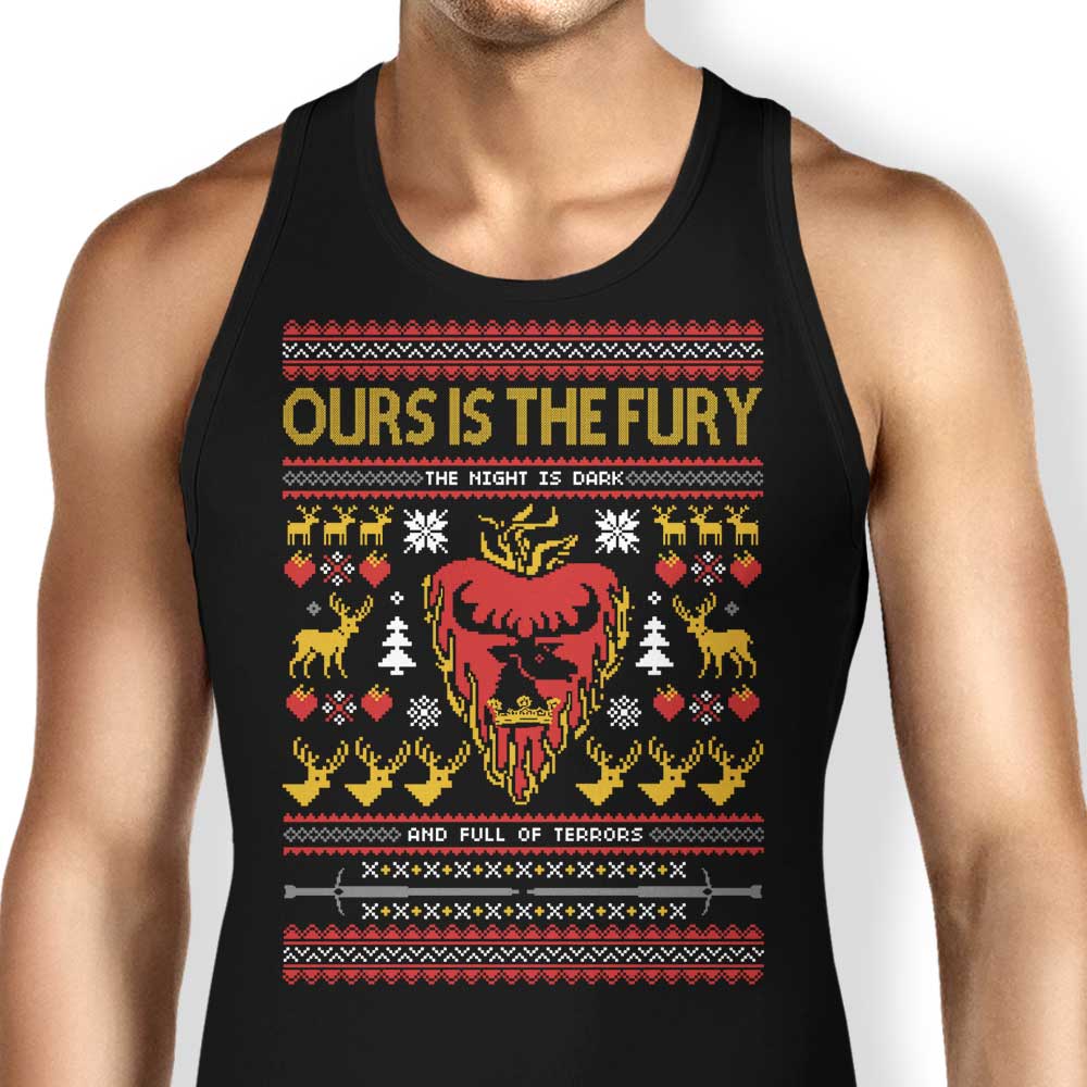 The Silent Night (is Dark and Full of Terrors) Tank - Adult & Kids T-Shirts, Sweatshirts & Hoodies apparel design preview 1