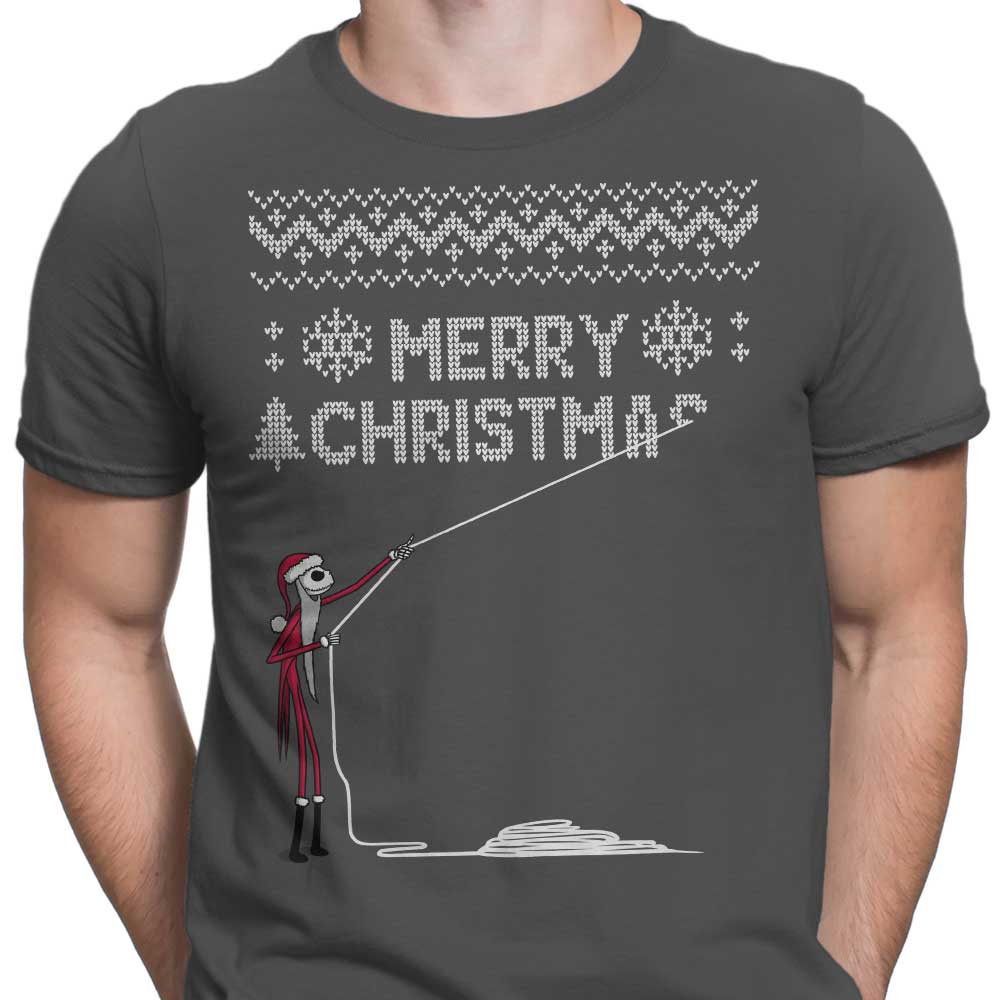 The Skeleton Who Stole Christmas Men's Apparel - Adult & Kids T-Shirts, Sweatshirts & Hoodies apparel design preview 2