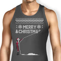 The Skeleton Who Stole Christmas Tank Top - Adult & Kids T-Shirts, Sweatshirts & Hoodies apparel design preview 1