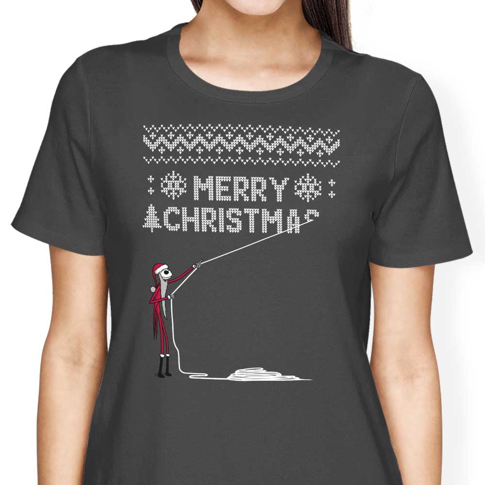 The Skeleton Who Stole Christmas Women's Apparel - Adult & Kids T-Shirts, Sweatshirts & Hoodies apparel design preview 2