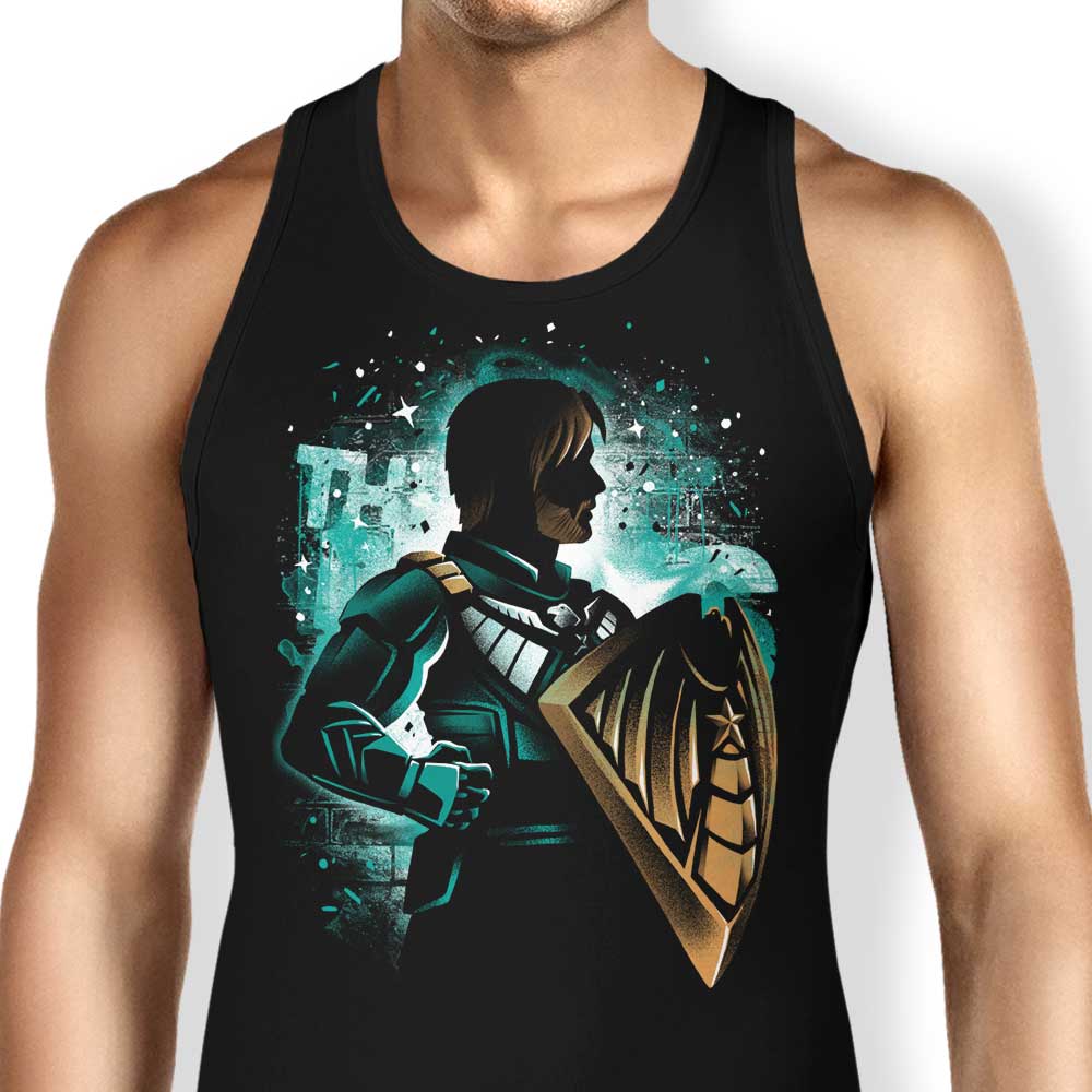 The Soldier Defender Tank Top - Adult & Kids T-Shirts, Sweatshirts & Hoodies apparel design preview 1