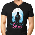 The Song Remains Men's V-Neck - Adult & Kids T-Shirts, Sweatshirts & Hoodies apparel design preview 1