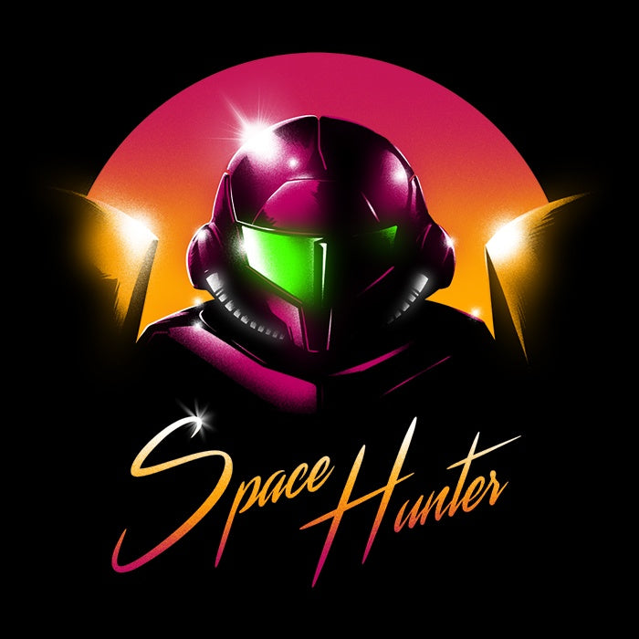 The Space Hunter - Adult & Kids T-Shirts, Sweatshirts & Hoodies apparel design preview 2