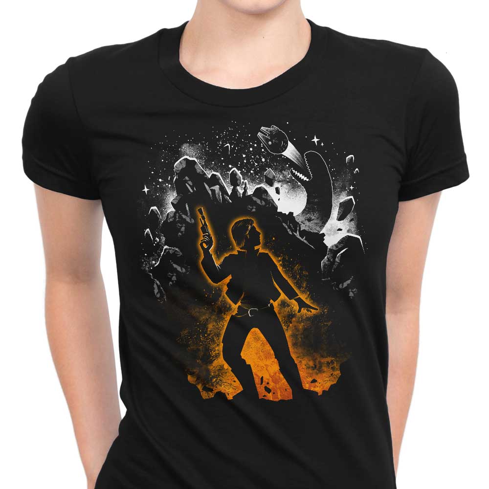 The Space Smuggler Women's Apparel - Adult & Kids T-Shirts, Sweatshirts & Hoodies apparel design preview 1