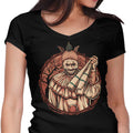 The Split Smile Women's V-Neck - Adult & Kids T-Shirts, Sweatshirts & Hoodies apparel design preview 1