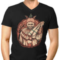 The Split Smile Men's V-Neck - Adult & Kids T-Shirts, Sweatshirts & Hoodies apparel design preview 1