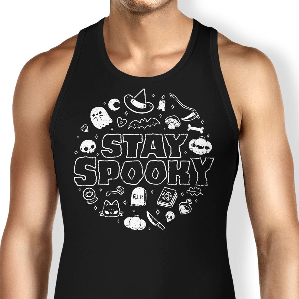 The Spooky Season Tank Top - Adult & Kids T-Shirts, Sweatshirts & Hoodies apparel design preview 1