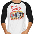 The Squad 3/4 Sleeve Raglan - Adult & Kids T-Shirts, Sweatshirts & Hoodies apparel design preview 1