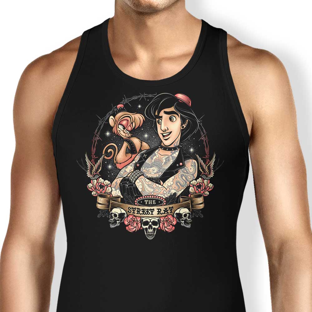 The Street Rat Tank Top - Adult & Kids T-Shirts, Sweatshirts & Hoodies apparel design preview 1