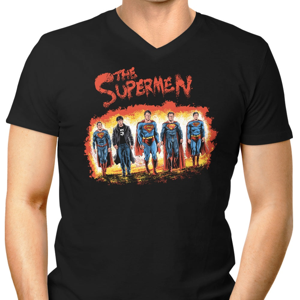 The Supers Men's V-Neck - Adult & Kids T-Shirts, Sweatshirts & Hoodies apparel design preview 1