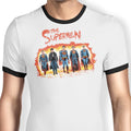 The Supers Ringer - Adult & Kids T-Shirts, Sweatshirts & Hoodies apparel design preview 1