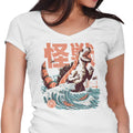 The Sushizilla Women's V-Neck - Adult & Kids T-Shirts, Sweatshirts & Hoodies apparel design preview 1