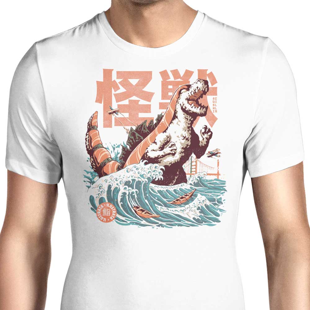 The Sushizilla Men's Apparel - Adult & Kids T-Shirts, Sweatshirts & Hoodies apparel design preview 1
