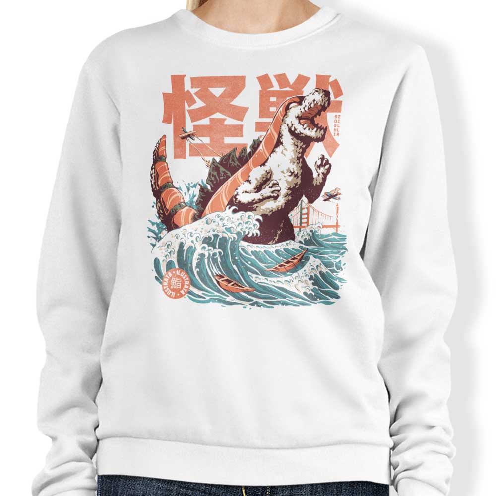 The Sushizilla - Adult & Kids T-Shirts, Sweatshirts & Hoodies apparel design preview 1