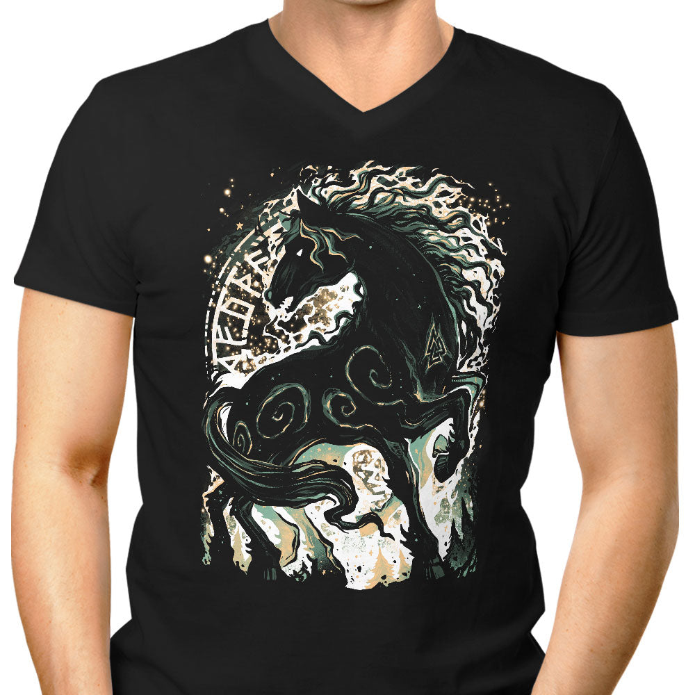 The Swiftest Steed Men's V-Neck - Adult & Kids T-Shirts, Sweatshirts & Hoodies apparel design preview 1