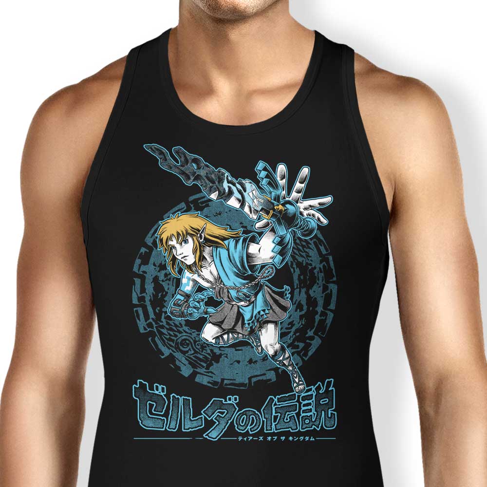 The Swordsman Tank Top - Adult & Kids T-Shirts, Sweatshirts & Hoodies apparel design preview 1