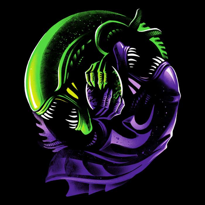 The Tao of Xenos Men's Apparel - Adult & Kids T-Shirts, Sweatshirts & Hoodies apparel design preview 2