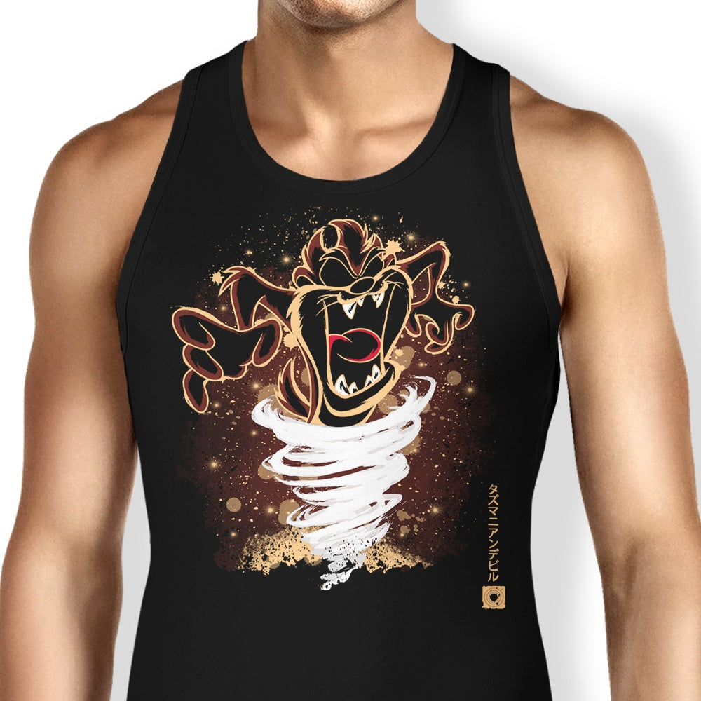 The Taz Tank Top - Adult & Kids T-Shirts, Sweatshirts & Hoodies apparel design preview 1