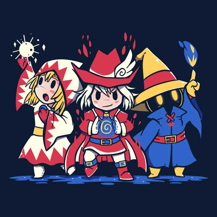 The Three Mages Men's Apparel - Adult & Kids T-Shirts, Sweatshirts & Hoodies apparel design preview 2