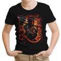 The Tiefling Warrior Youth Apparel - Adult & Kids T-Shirts, Sweatshirts & Hoodies apparel design preview 1