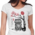 The Tiger and Magpie Women's V-Neck - Adult & Kids T-Shirts, Sweatshirts & Hoodies apparel design preview 1
