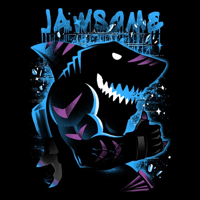 The Tiger Shark - Adult & Kids T-Shirts, Sweatshirts & Hoodies apparel design preview 2