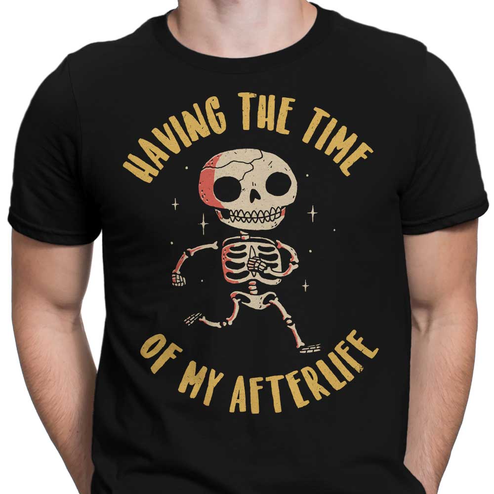 The Time of My Afterlife Men's Apparel - Adult & Kids T-Shirts, Sweatshirts & Hoodies apparel design preview 2