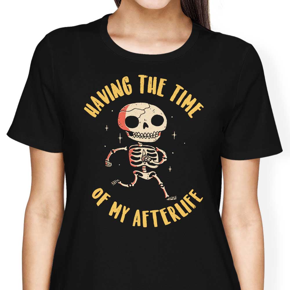 The Time of My Afterlife Women's Apparel - Adult & Kids T-Shirts, Sweatshirts & Hoodies apparel design preview 2