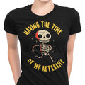 The Time of My Afterlife Women's Apparel - Adult & Kids T-Shirts, Sweatshirts & Hoodies apparel design preview 1