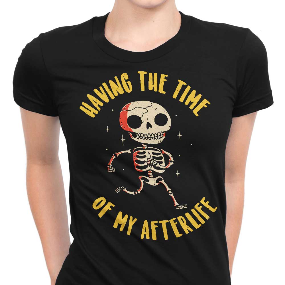 The Time of My Afterlife Women's Apparel - Adult & Kids T-Shirts, Sweatshirts & Hoodies apparel design preview 1