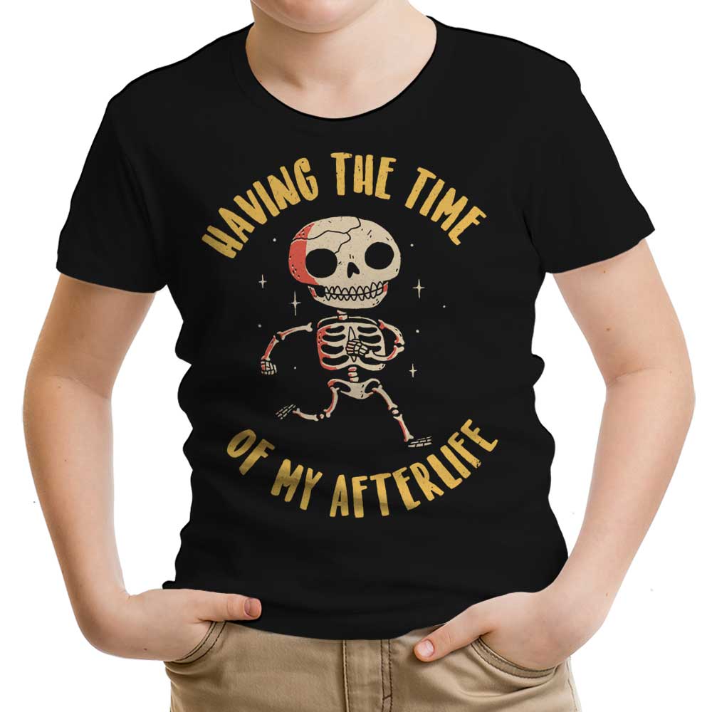 The Time of My Afterlife Youth Apparel - Adult & Kids T-Shirts, Sweatshirts & Hoodies apparel design preview 1