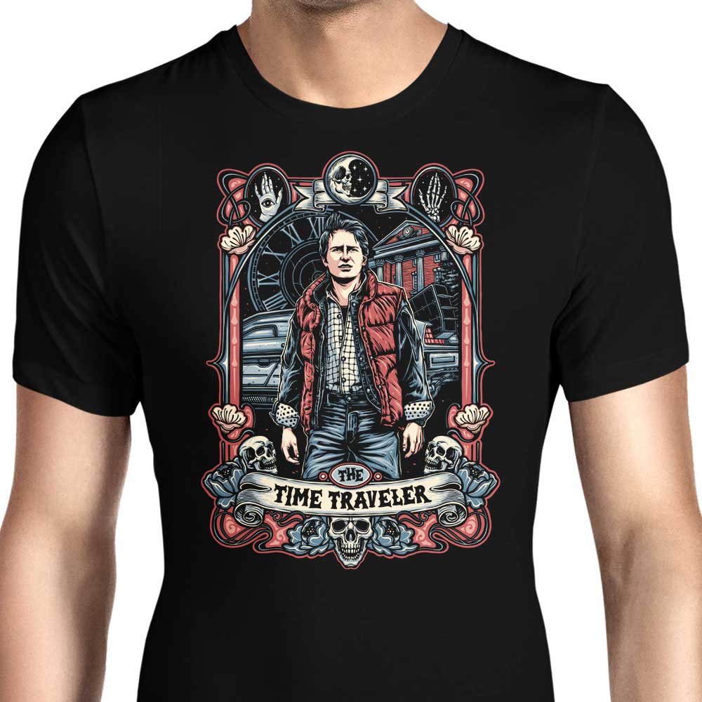 The Time Traveler Men's Apparel - Adult & Kids T-Shirts, Sweatshirts & Hoodies apparel design preview 1
