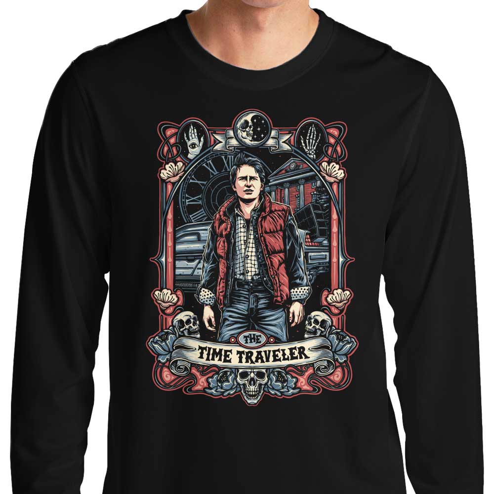 The Time Traveler - Adult & Kids T-Shirts, Sweatshirts & Hoodies apparel design preview 1