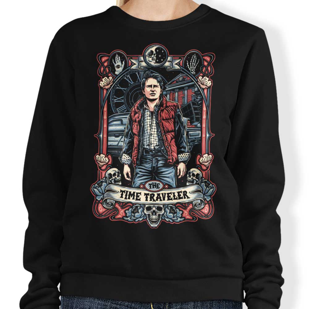 The Time Traveler - Adult & Kids T-Shirts, Sweatshirts & Hoodies apparel design preview 1