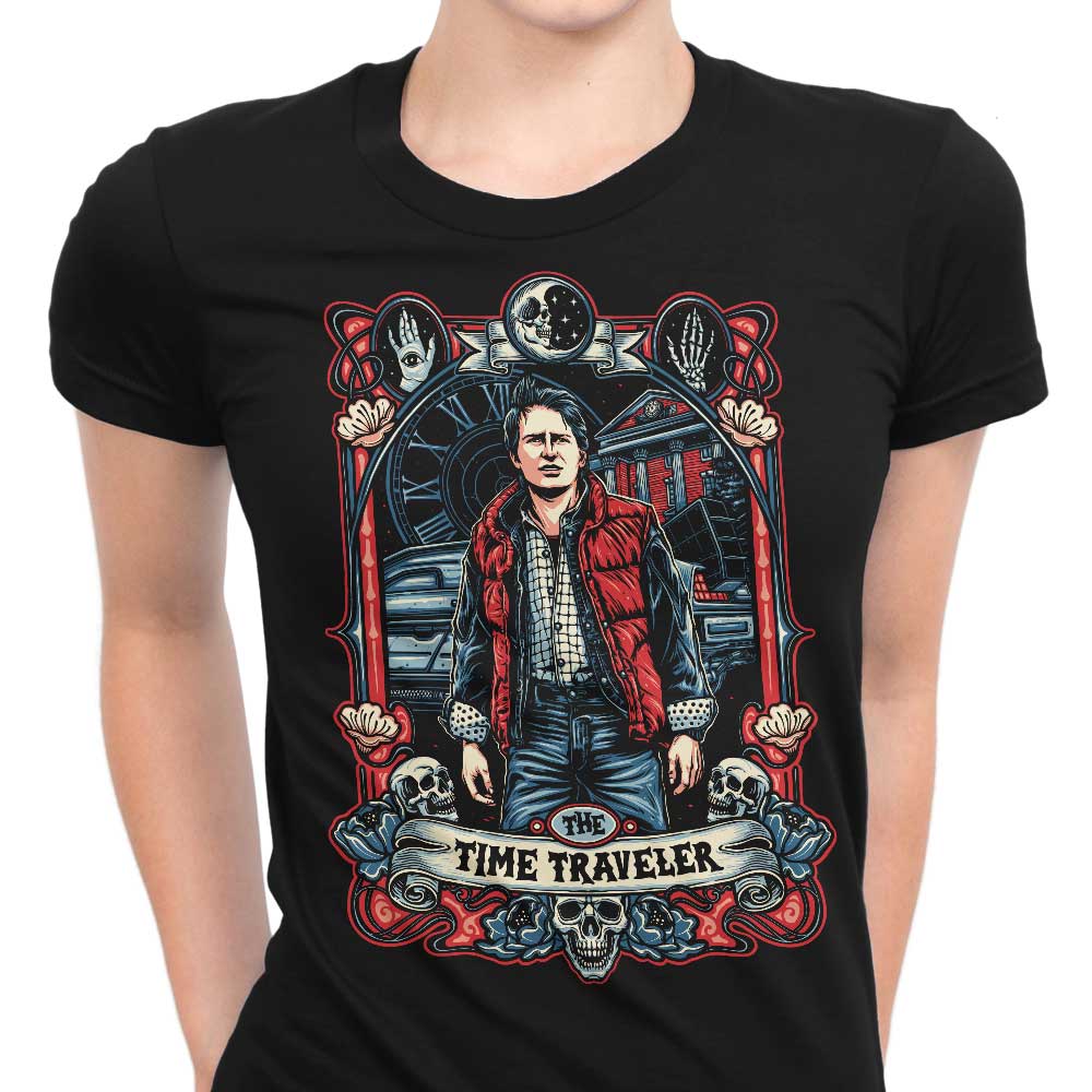 The Time Traveler Women's Apparel - Adult & Kids T-Shirts, Sweatshirts & Hoodies apparel design preview 1