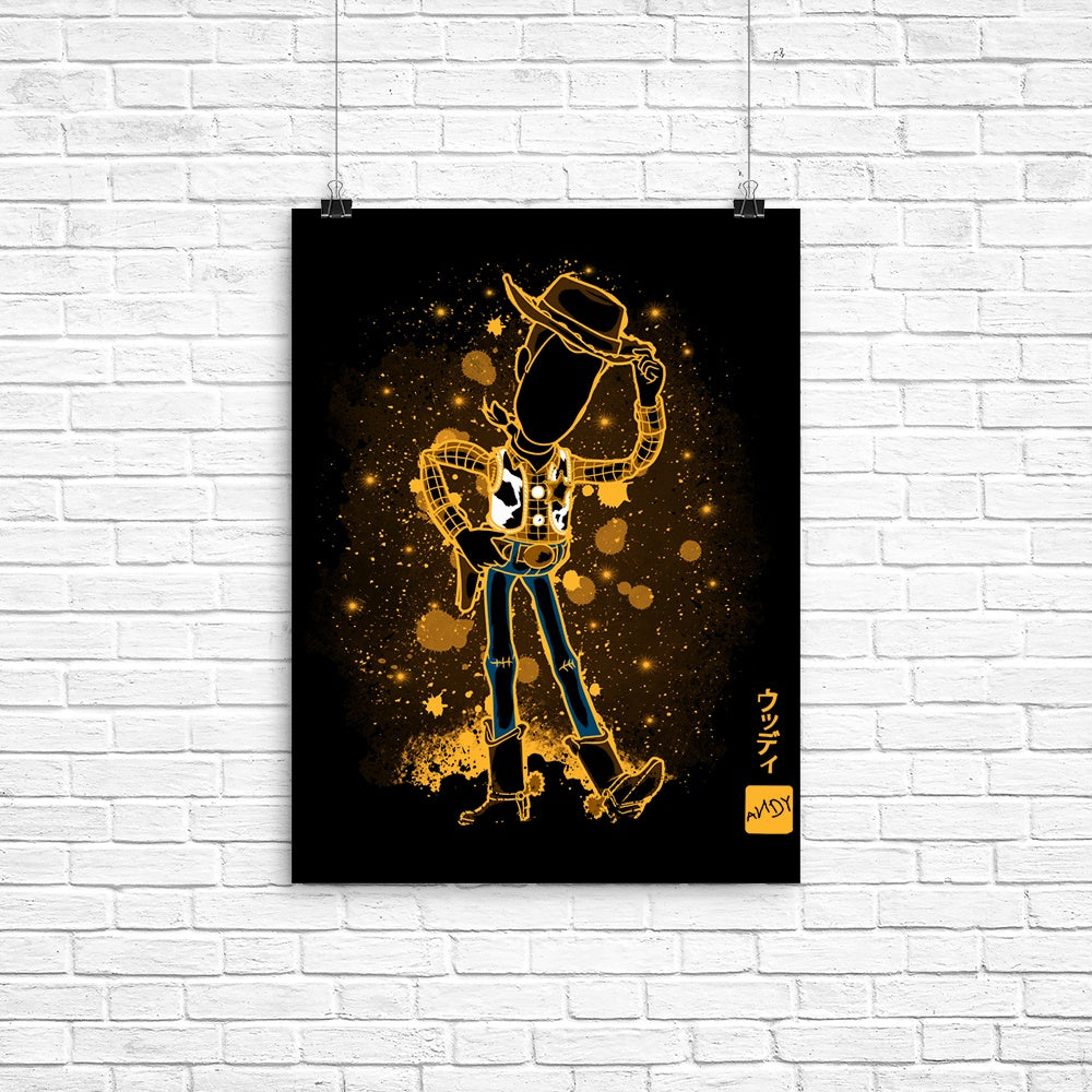 The Toy Cowboy Poster - Adult & Kids T-Shirts, Sweatshirts & Hoodies apparel design preview 1