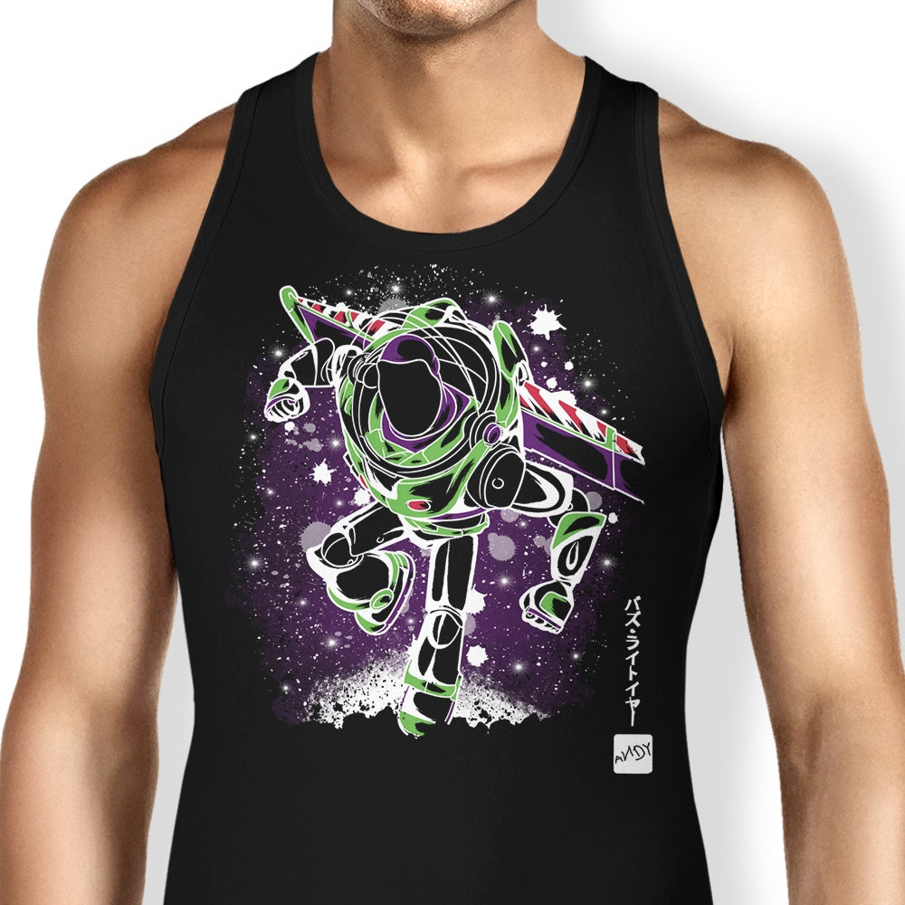 The Toy Space Ranger Tank Top - Adult & Kids T-Shirts, Sweatshirts & Hoodies apparel design preview 1