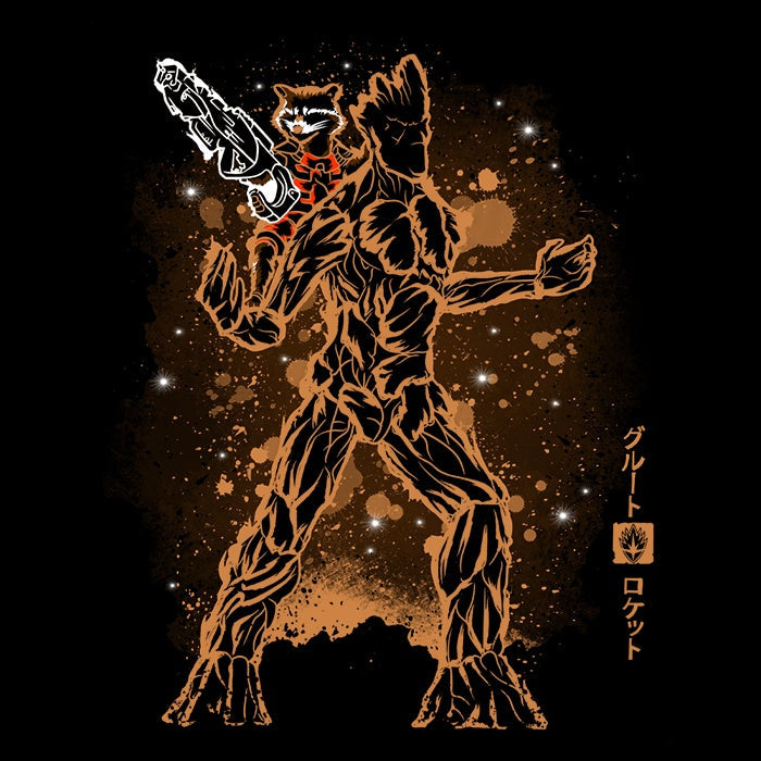 The Tree and Raccoon Coasters - Adult & Kids T-Shirts, Sweatshirts & Hoodies apparel design preview 1