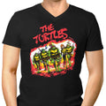 The Turtles Men's V-Neck - Adult & Kids T-Shirts, Sweatshirts & Hoodies apparel design preview 1