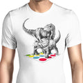 The Ultimate Dino Battle Men's Apparel - Adult & Kids T-Shirts, Sweatshirts & Hoodies apparel design preview 1