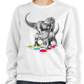 The Ultimate Dino Battle - Adult & Kids T-Shirts, Sweatshirts & Hoodies apparel design preview 1