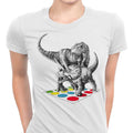 The Ultimate Dino Battle Women's Apparel - Adult & Kids T-Shirts, Sweatshirts & Hoodies apparel design preview 1