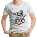 The Ultimate Dino Battle Youth Apparel - Adult & Kids T-Shirts, Sweatshirts & Hoodies apparel design preview 1