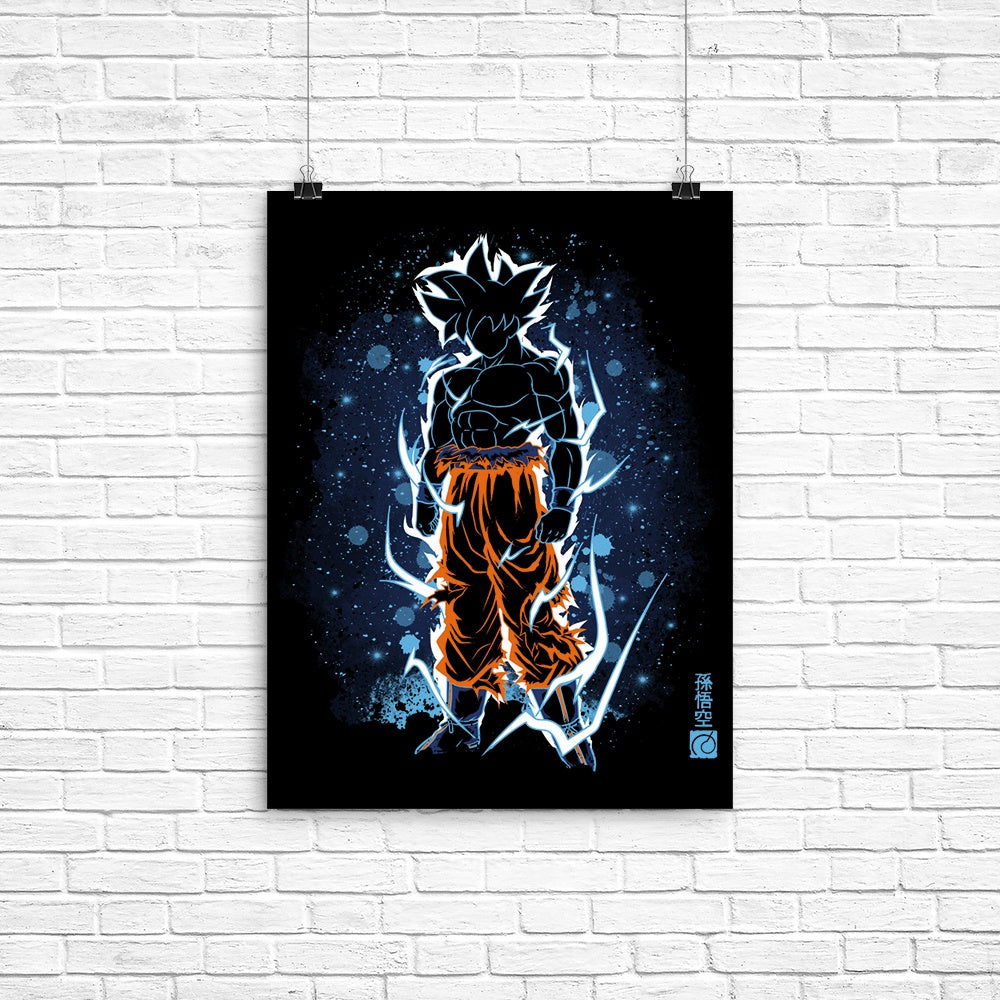 The Ultra Instinct Poster - Adult & Kids T-Shirts, Sweatshirts & Hoodies apparel design preview 1