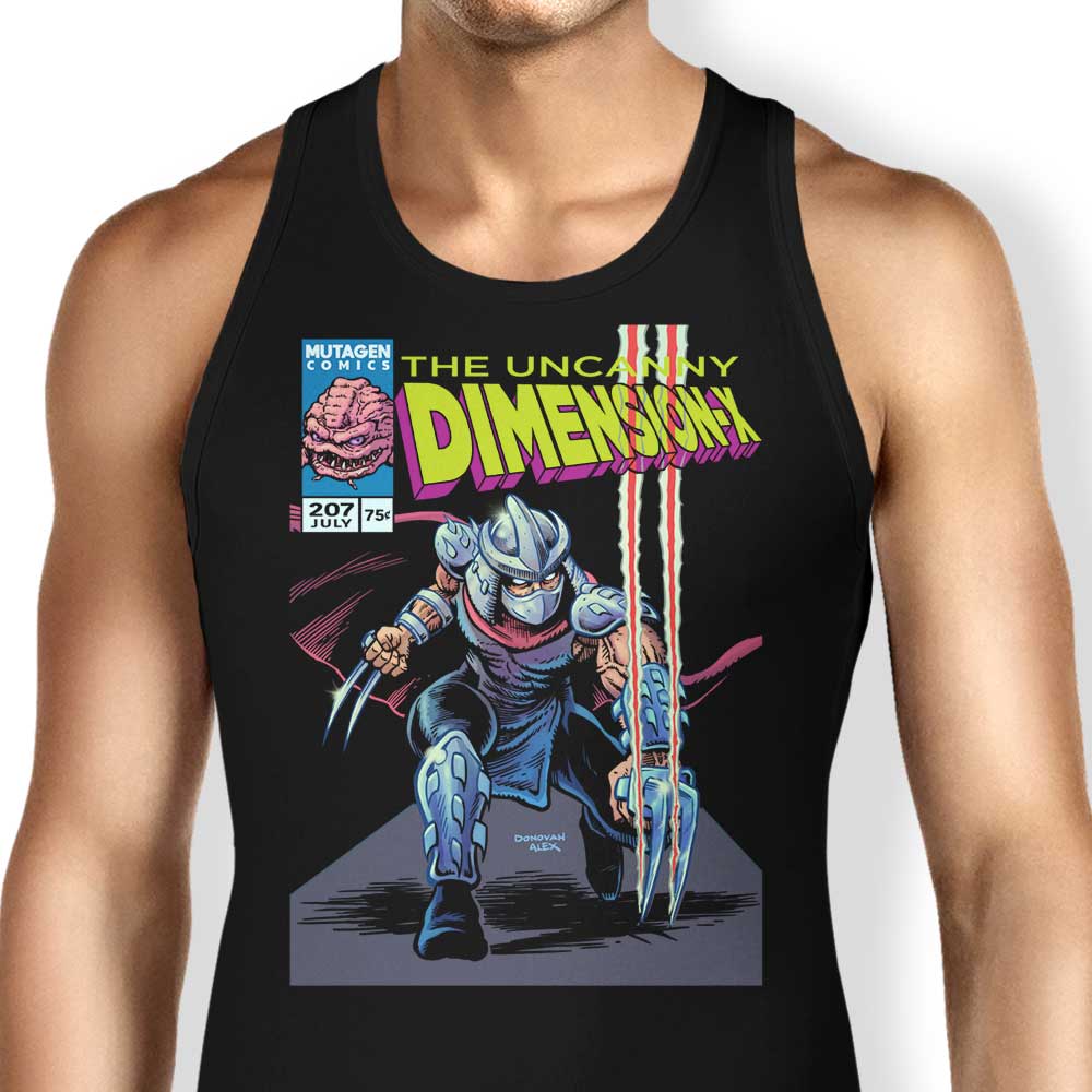 The Uncanny Dimension X Tank Top - Adult & Kids T-Shirts, Sweatshirts & Hoodies apparel design preview 1