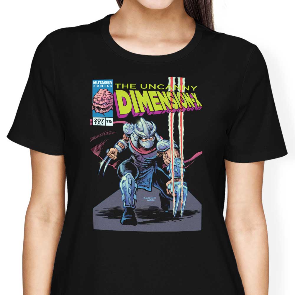 The Uncanny Dimension X Women's Apparel - Adult & Kids T-Shirts, Sweatshirts & Hoodies apparel design preview 1