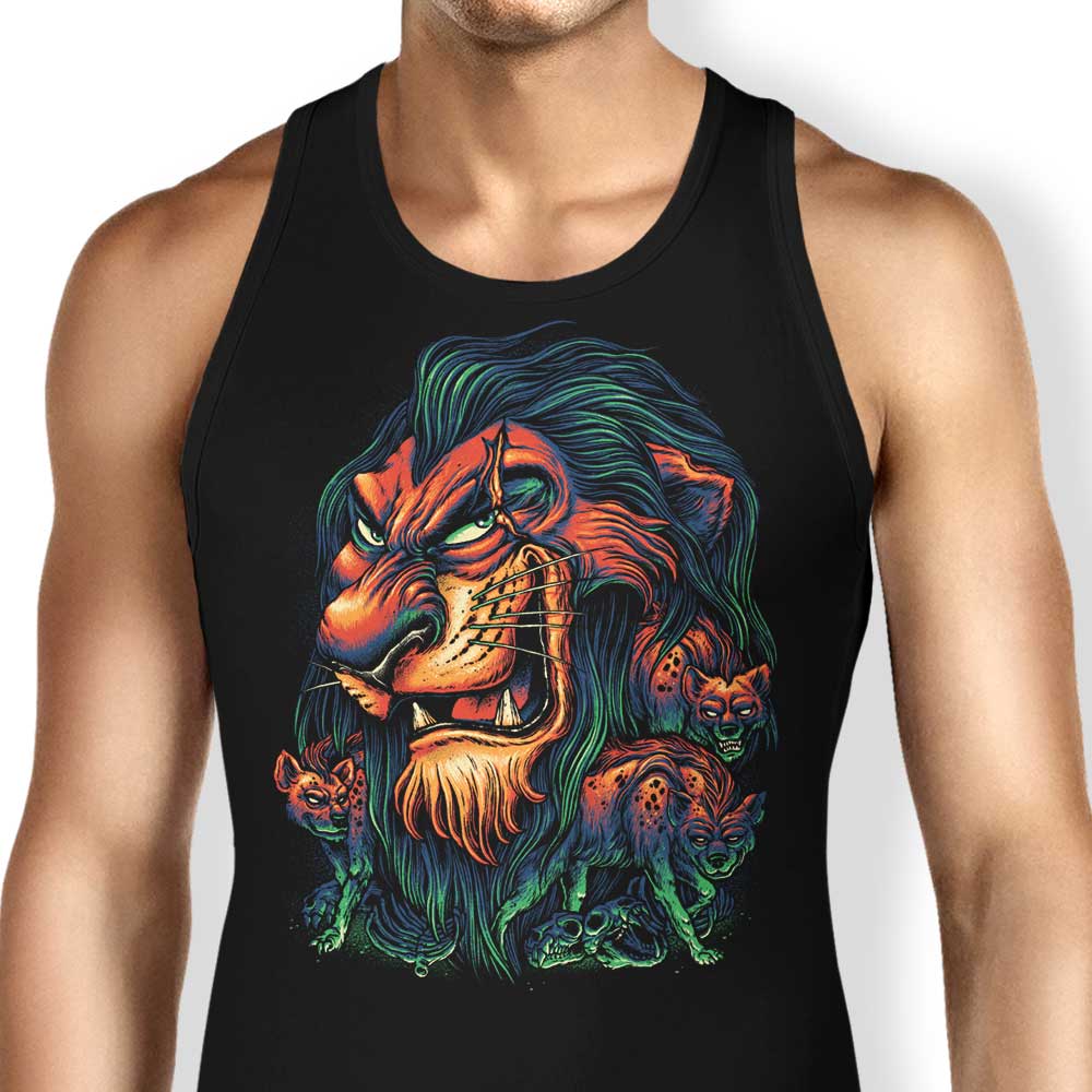 The Uncrowned King Tank Top - Adult & Kids T-Shirts, Sweatshirts & Hoodies apparel design preview 1